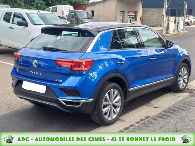 Volkswagen T Roc 2.0 TDI 150 LOUNGE 4MOTION DSG7 Bleu de 2019