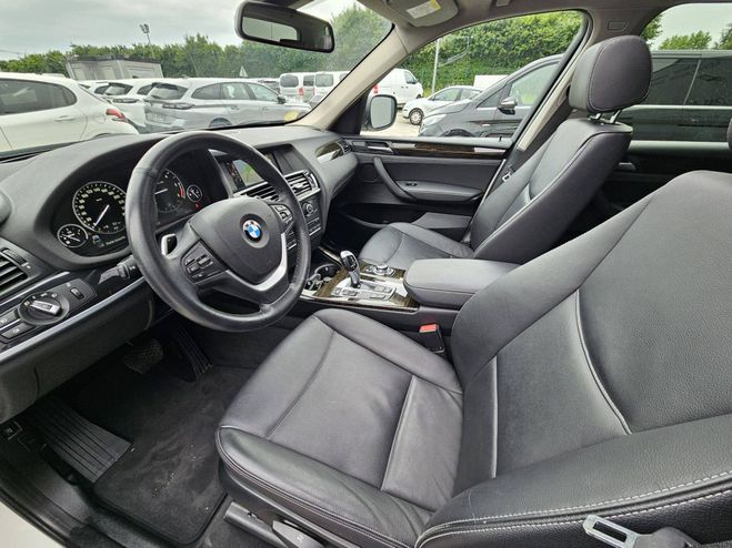 BMW X3 xDrive20dA 2.0d 184ch Luxe BLANC de 2014