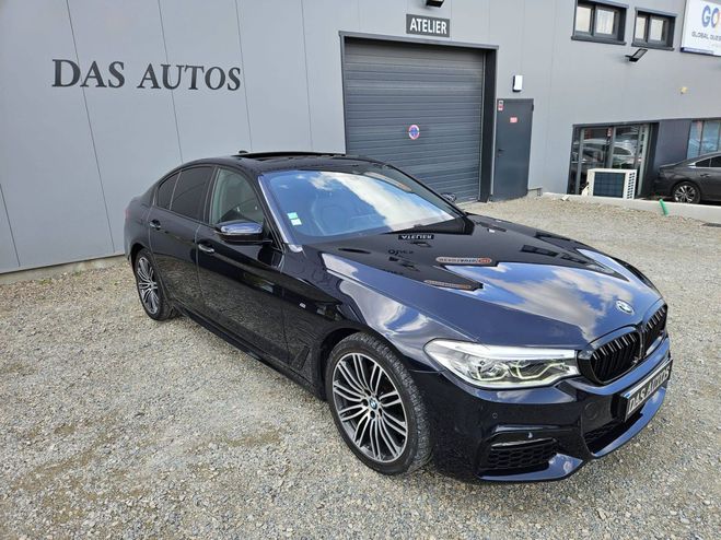 BMW Serie 5 G30 520dA xDrive 190ch M Sport Steptroni NOIR de 2017