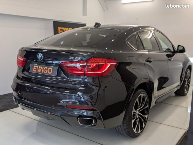 BMW X6 4.0 D 315ch M-SPORT XDRIVE BVA Noir de 2017