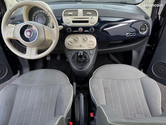 Fiat 500 0.9 TWINAIR 85CH Bleu de 2010