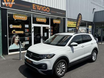  Voir détails -Volkswagen T Cross 1.6 TDI 95 LOUNGE BUSINESS- RADAR AVANT- à Aubire (63)