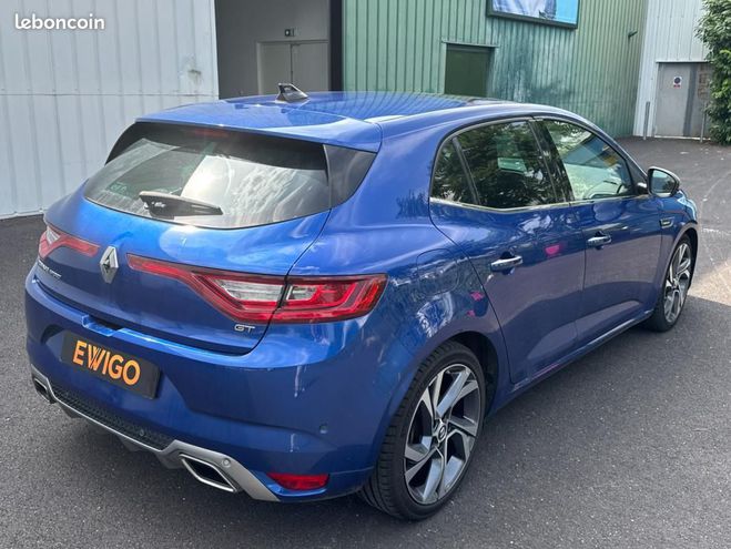 Renault Megane IV GT 205CH-TOIT OUVRANT-CAMERA DE RECUL Bleu de 2017