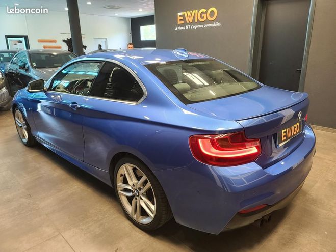BMW Serie 2 COUPE 2.0 228i 245ch M-SPORT BVA8 Bleu de 2016
