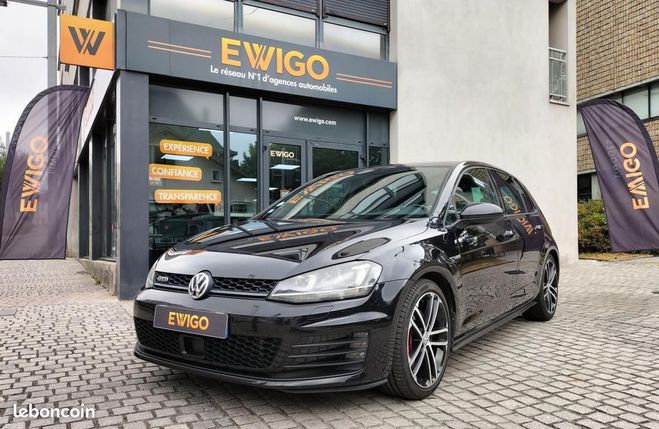 Volkswagen Golf VII GTD 2.0 TDI 184CV BLUEMOTION DSG App Noir de 2016