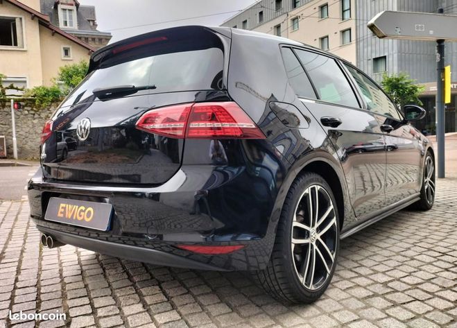 Volkswagen Golf VII GTD 2.0 TDI 184CV BLUEMOTION DSG App Noir de 2016