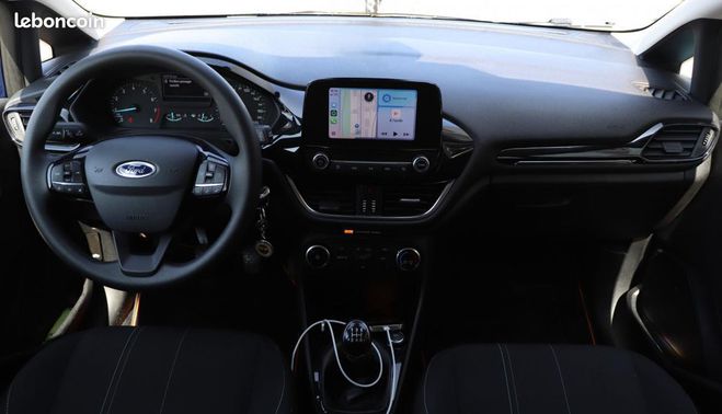 Ford Fiesta 1.1 85ch TREND BUSINESS CARPLAY CAMERA D Bleu de 2017