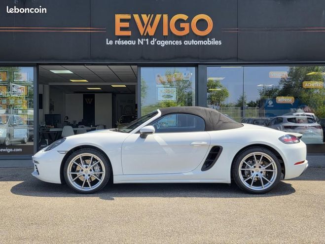 Porsche 718 Boxster 2.0 300 PDK Blanc de 2016