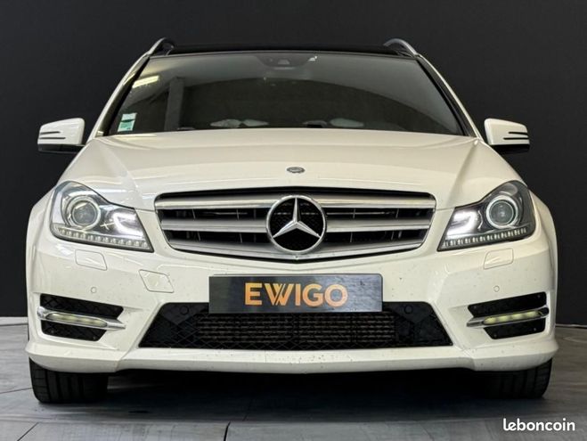 Mercedes Classe C BREAK 220 CDI 170CH 7G-TRONIC AMG LINE Blanc de 2014