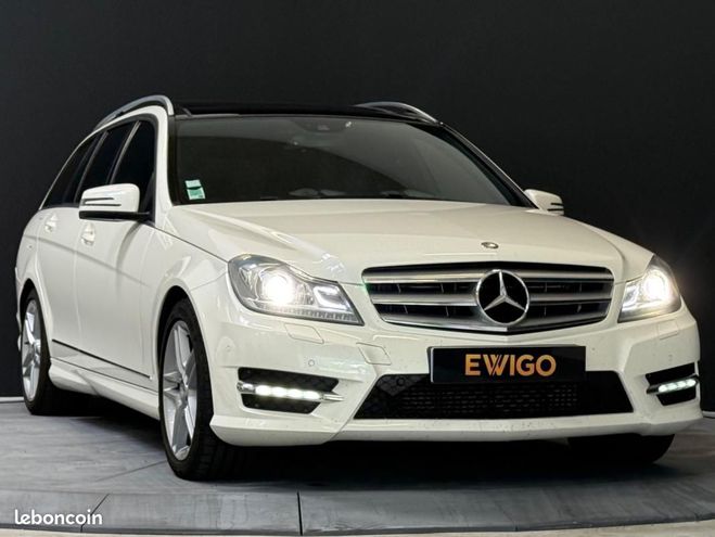 Mercedes Classe C BREAK 220 CDI 170CH 7G-TRONIC AMG LINE Blanc de 2014