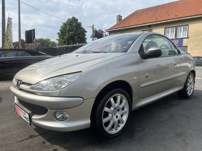 Peugeot 206 1.6i 16v Roland Garros avec carnet Gris Mtallis de 