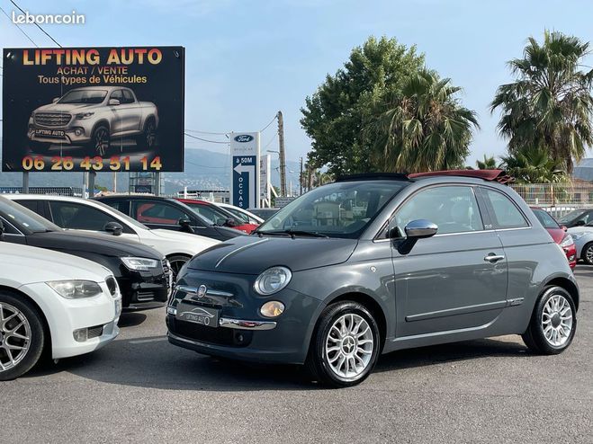 Fiat 500 500C 1.3 MultiJet 75ch Lounge Gris de 2009