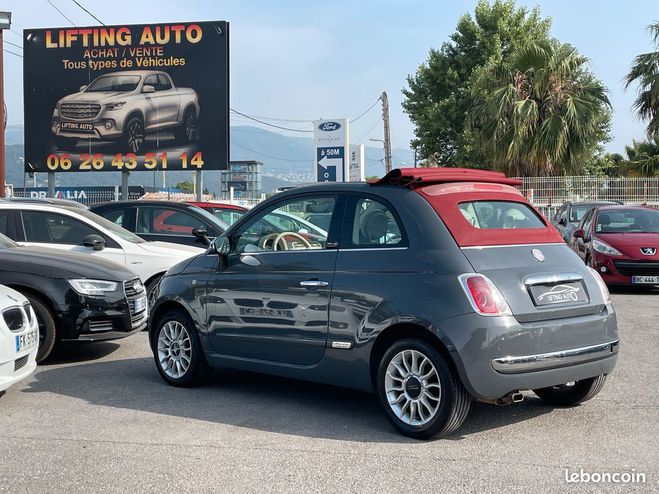Fiat 500 500C 1.3 MultiJet 75ch Lounge Gris de 2009