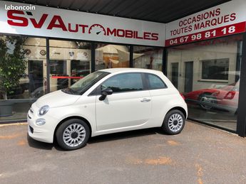  Voir détails -Fiat 500 Hybride 1.0 70ch BSG à Pzenas (34)