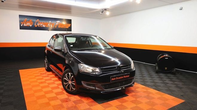 Volkswagen Polo 1.6 TDI 90CH FAP TRENDLINE 3P Noir de 2010