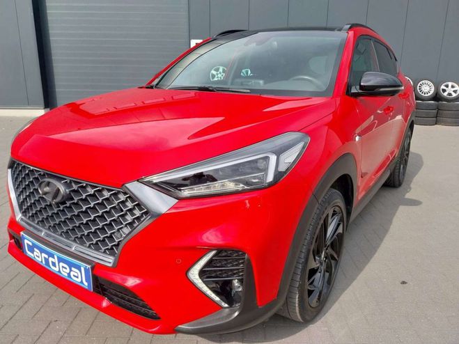 Hyundai Tucson 1.6 CRDi Shine N-Line DCT-TOIT.OUVRANT-C Rouge de 