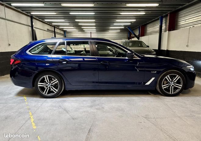 BMW Serie 5 Touring G31 LCI 530e 530ea Hybrid PHEV T Bleu de 2022