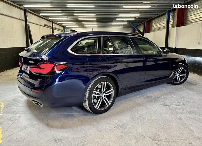 BMW Serie 5 Touring G31 LCI 530e 530ea Hybrid PHEV T Bleu de 2022