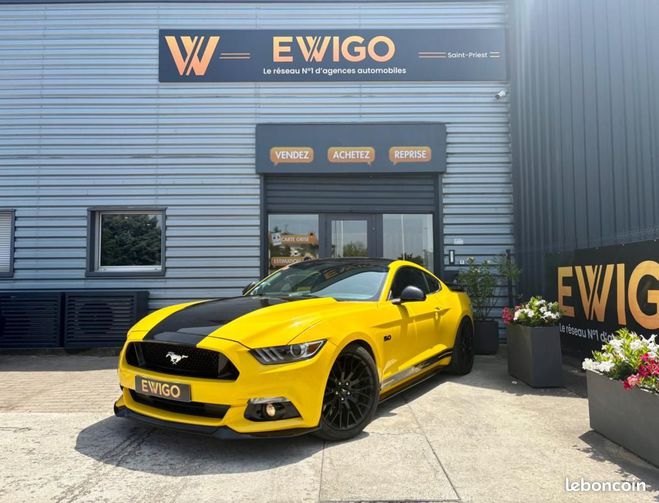Ford Mustang COUPE 5.0 420ch GT PREMIUM X-PIPE DOMMAG Jaune de 2015