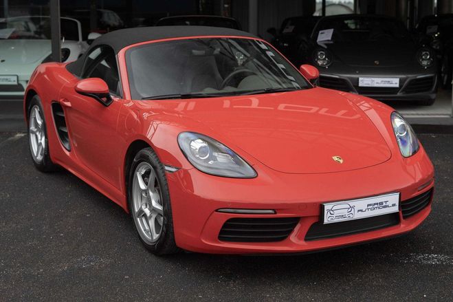 Porsche 718 BOXSTER 2.0 300CH PDK Rouge Indien de 2016
