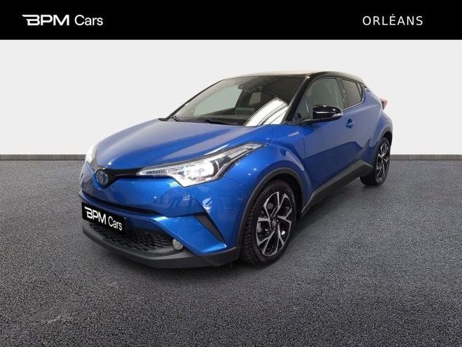 Toyota C HR 122h Design 2WD E-CVT RC18 Bleu Nebula Bi-ton de 2019