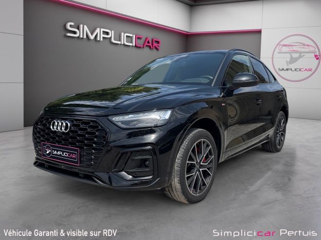 Audi Q5 Sportback 50 TFSIe 299 S tronic 7 Quattr Noir de 2022