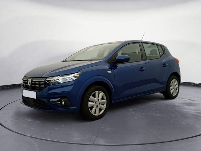 Dacia Sandero 1.0 ECO-G 100CH CONFORT/ 1 ERE MAIN / CR Bleu F de 2022