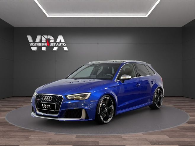 Audi RS3 2.5 TFSI 367ch quattro  Sportback Sige Bleu de 2015