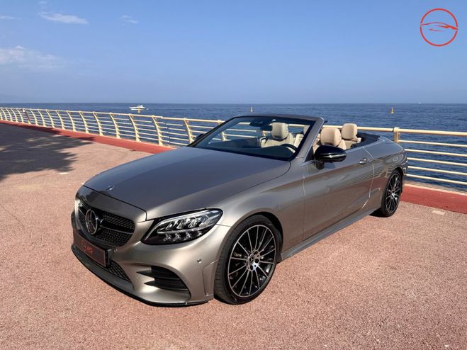 Mercedes Classe C C IV (2) CABRIOLET 200 AMG LINE 9G-TRONI Gris de 2018