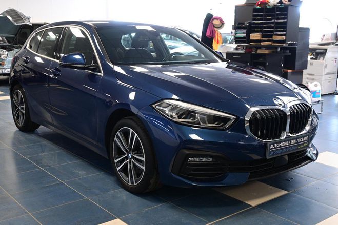 BMW Serie 1 F40 118i 140 ch DKG7 Business Design Bleu de 2020