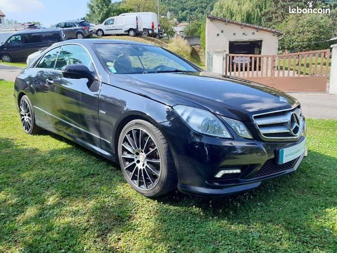 Mercedes Classe E Coup 350 CDI Excutive Pack AMG line 7G Noir de 2009