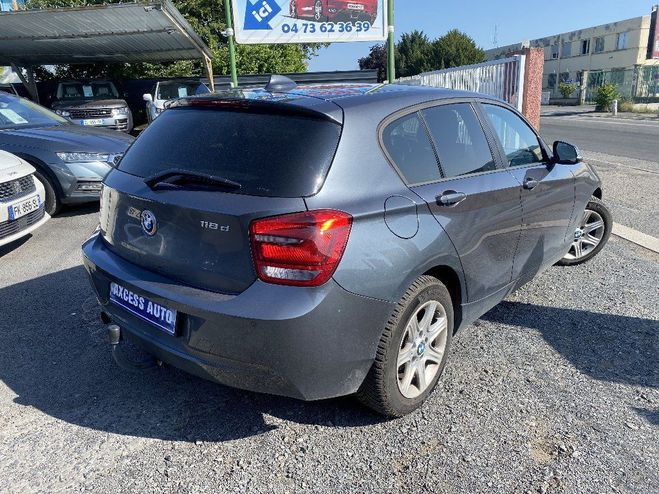BMW Serie 1 F20 118d 143 ch Lounge Plus Gris de 2012