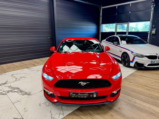 Ford Mustang VI FASTBACK 2.3 ECOBOOST 317ch BV6 Rouge Verni de 2016