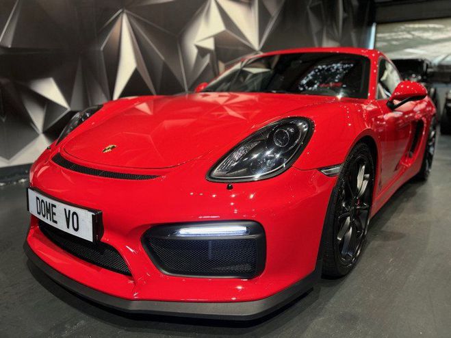 Porsche Cayman (981) 3.8 385CH GT4 Rouge de 2016