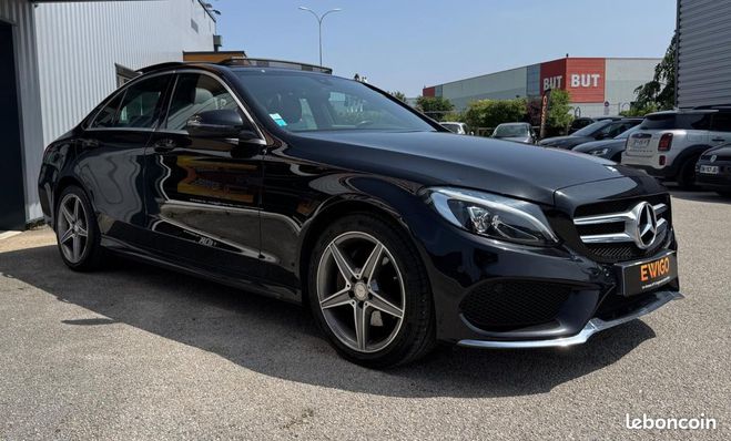 Mercedes Classe C 2.2 220 CDI 170ch SPORT LINE 4MATIC 7G-T Noir de 2016