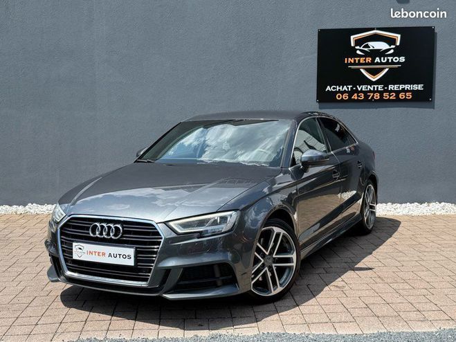 Audi A3 Berline Sline 150ch cockpit Gris de 2017