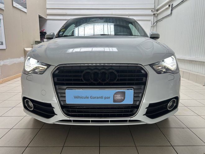 Audi A1 1.6 TDI 90ch FAP S line S tronic 7 BLANC de 2012