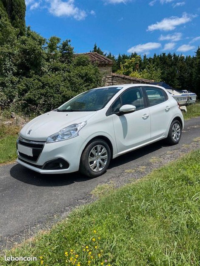 Peugeot 208 affaire premium pack bhdi 100 bvm 5 Blanc de 2019