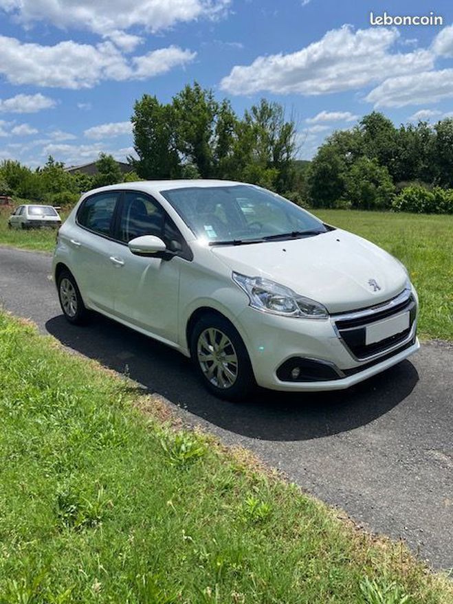 Peugeot 208 affaire premium pack bhdi 100 bvm 5 Blanc de 2019