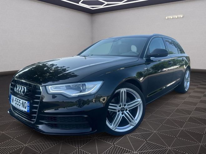 Audi A6 Avant 3.0 V6 TDI 204 S-LINE S-TRONIC7 Noir de 2014