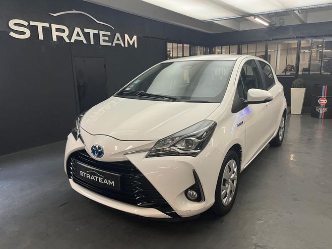 Toyota Yaris Hybrid France Business CVT Blanc de 2018
