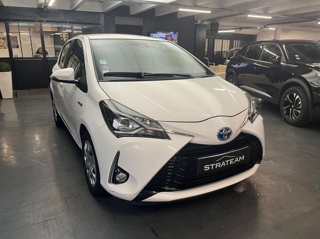 Toyota Yaris Hybrid France Business CVT Blanc de 2018
