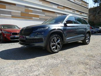  Voir détails -Skoda Kodiaq 2.0 TDI 150 Ch SPORTLINE DSG7 7 PLACES à  La Ciotat (13)
