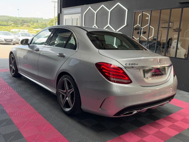 Mercedes Classe C 220 d 9G-Tronic 170 ch 4Matic Sportline  Gris de 2017