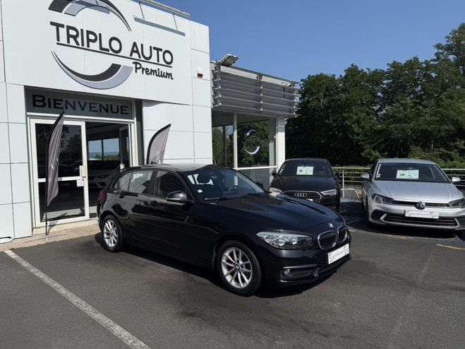 BMW Serie 1 114d BERLINE F20 LCI Lounge GPS   RADAR  NOIR de 2015
