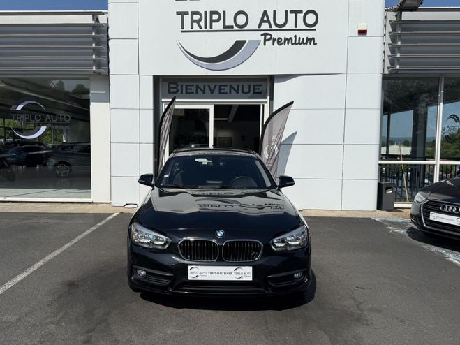 BMW Serie 1 114d BERLINE F20 LCI Lounge GPS   RADAR  NOIR de 2015
