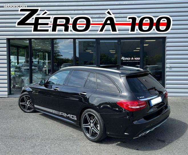 Mercedes Classe C C450 C43 PACK AMG 3.0 V6 367ch 7g-tronic Noir de 2015