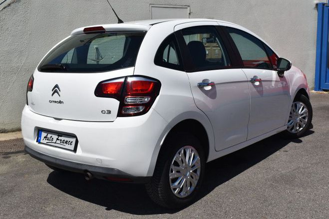 Citroen C3 HDI 70 ENTREPRISE BLANC de 2014