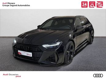  Voir détails -Audi RS6 AVANT V8 4.0 TFSI 600 Tiptronic 8 Quattr à Monaco (98)