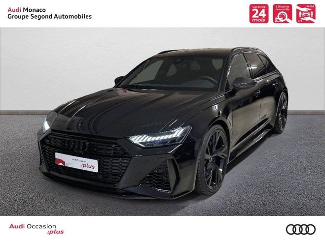 Audi RS6 AVANT V8 4.0 TFSI 600 Tiptronic 8 Quattr Sebring Black Crystal Effect de 2022